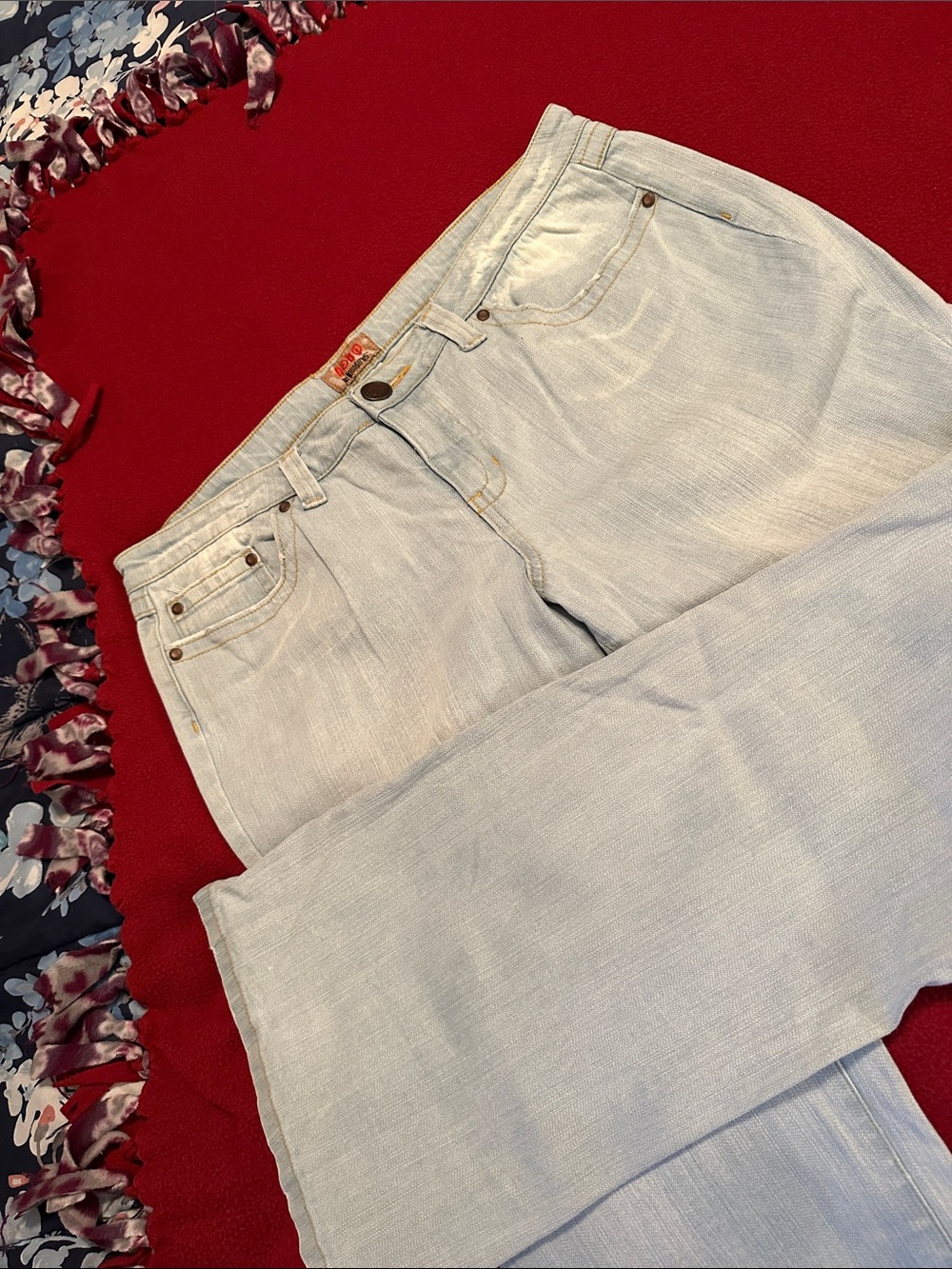 VINTAGE ***NOBO Light Blue Flare Leg Jeans